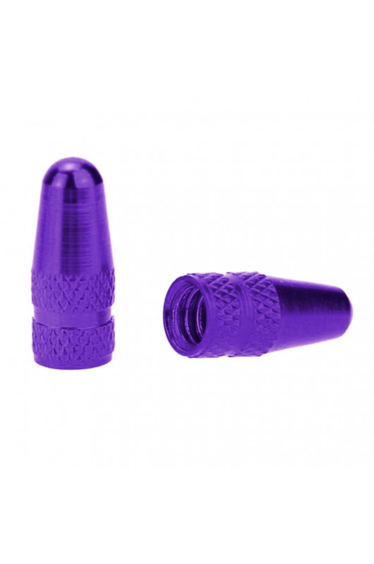 Bouchon de valve Presta Violet (La paire - lot de 2)