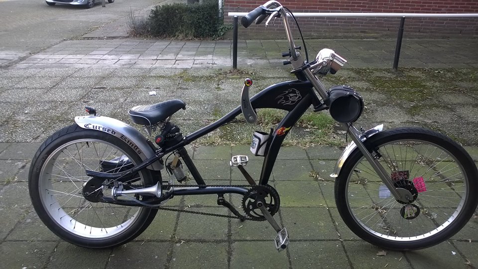 manette vitesse velo chopper