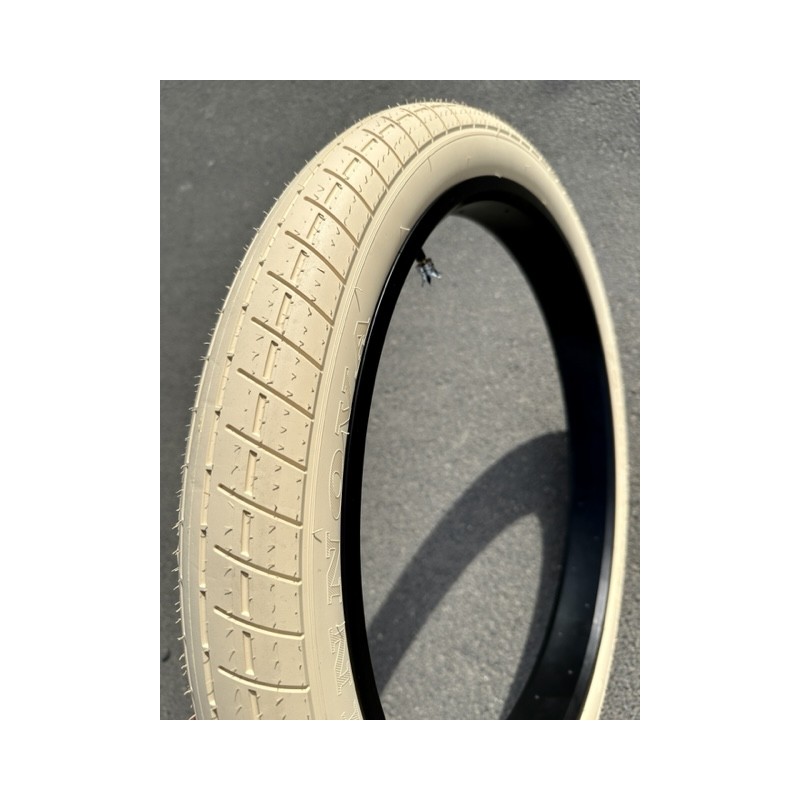 Pneu Semi slick 26 x 3.00 Crème 76-559 vélo Chopper Cruiser