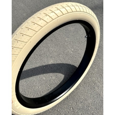 Pneu Semi slick 26 x 3.00 Crème 76-559 vélo Chopper Cruiser