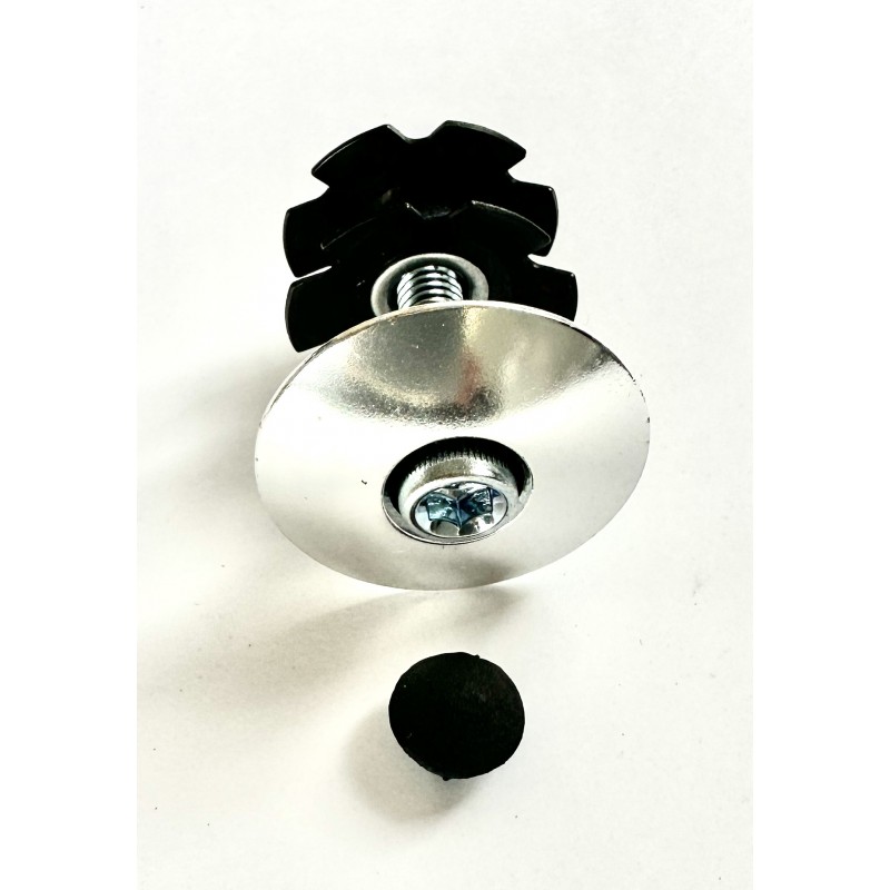 Heinmo Lot De 4 Bouchons De Valve De Pneu En Aluminium Chromé Pour