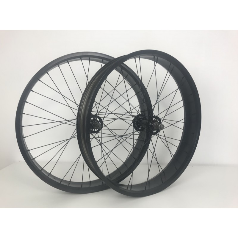 Paire De Roues 20 X 1.75 Pour Vélo – Avant + Arrière, 1 Vitesse, Aluminium/acier – Hollande, écrous Inclus