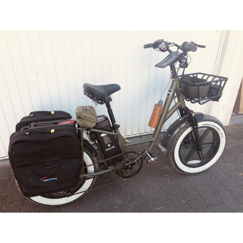 Pneu Fatbike 20 pouces E-Mission 20 x 4.00 flanc blanc