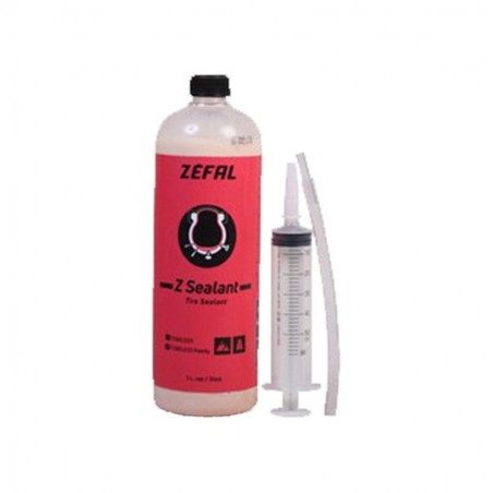 Liquide préventif anti crevaison ZEFAL Z SEALANT Avec Seringue 1L