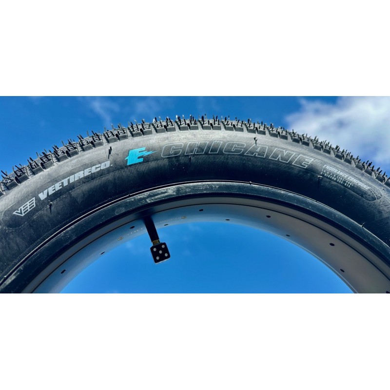 Pneu VEE TIRE CO Chicane 20x4.0 - Pneu Slick Pour FatBike électrique Et Livraison Urbaine (compatible Super73, Engwe...) - 7