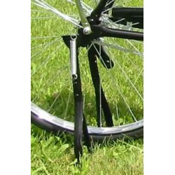 Béquille roue arrière Noir Vélo Ancien Porteur Chinois Indien Etc... type vintage