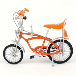 Vélo Miniature Vintage Lowrider 1/8ème Orange