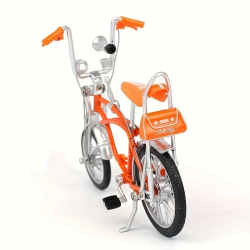Vélo Miniature Vintage Lowrider 1/8ème Orange