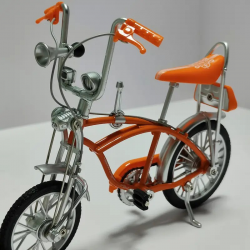 Vélo Miniature Vintage Lowrider 1/8ème Orange