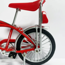 Vélo Miniature Vintage Lowrider 1/8ème Rouge