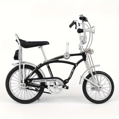 Vélo Miniature Vintage Lowrider 1/8ème Noir