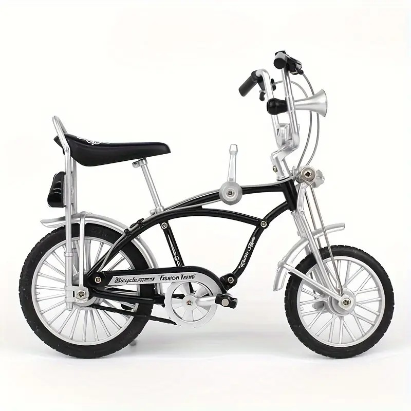 Vélo Miniature Vintage Lowrider 1/8ème Noir