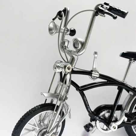 Vélo Miniature Vintage Lowrider 1/8ème Noir