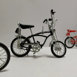 Vélo Miniature Vintage Lowrider 1/8ème Noir