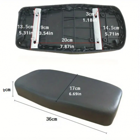 Coussin De Porte Bagage Arrière Pour Passager Vélo