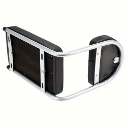 Siège De Porte Bagage Arrière Avec Dosseret Pour Passager Vélo Noir