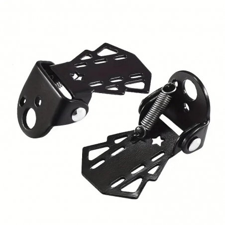 Cale Pieds Passager Vélo Noir