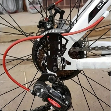 Cale Pieds Passager Vélo Noir
