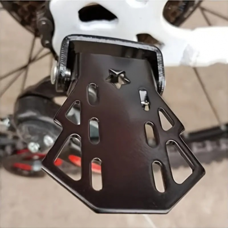 Cale Pieds Passager Vélo Noir