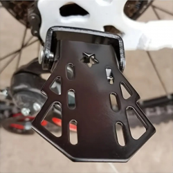 Cale Pieds Passager Vélo Noir