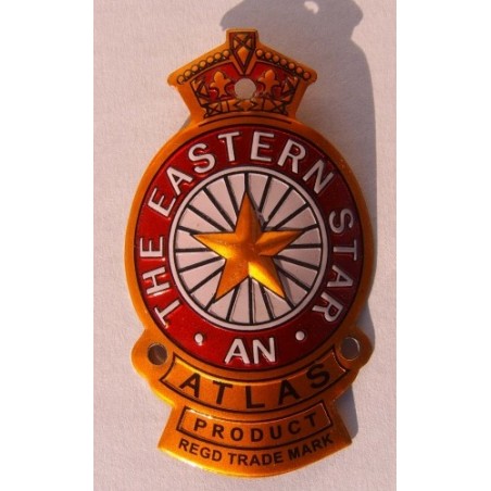 Headbadge cadre vélo EASTERN STAR