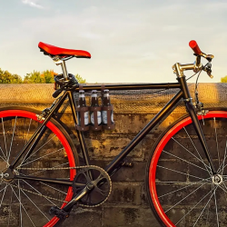 Porte Bière Marron Vélo
