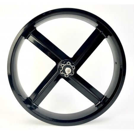 Roue Avant FatBike Magnesium 20" 84mm Alu Noir Disque