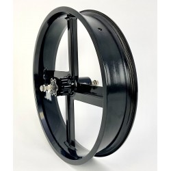 Roue Avant FatBike Magnesium 20" 84mm Alu Noir Disque