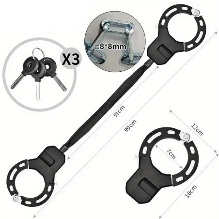 Antivol Menottes Pour Vélo Et Trottinette
