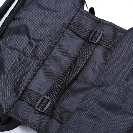 Double Sacoche Vélo 25L Noir et Rouge