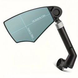 Rétroviseur de Vélo Gauche Grand Angle / Anti-Éblouissement