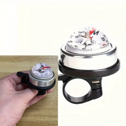 Sonnette Boussole Chrome