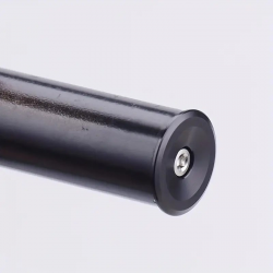 Embout de guidon Vélo Alu Light Noir