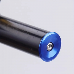 Embout de guidon Vélo Alu Light Bleu