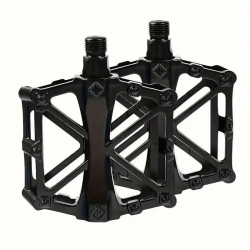 Pédales Vélo Aluminium X Noir 9/16