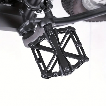 Pédales Vélo Aluminium X Noir 9/16