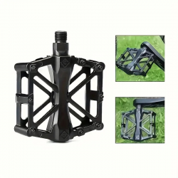 Pédales Vélo Aluminium X Noir 9/16