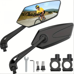 Set de 2 Rétroviseurs Grand Angle Pour Vélo