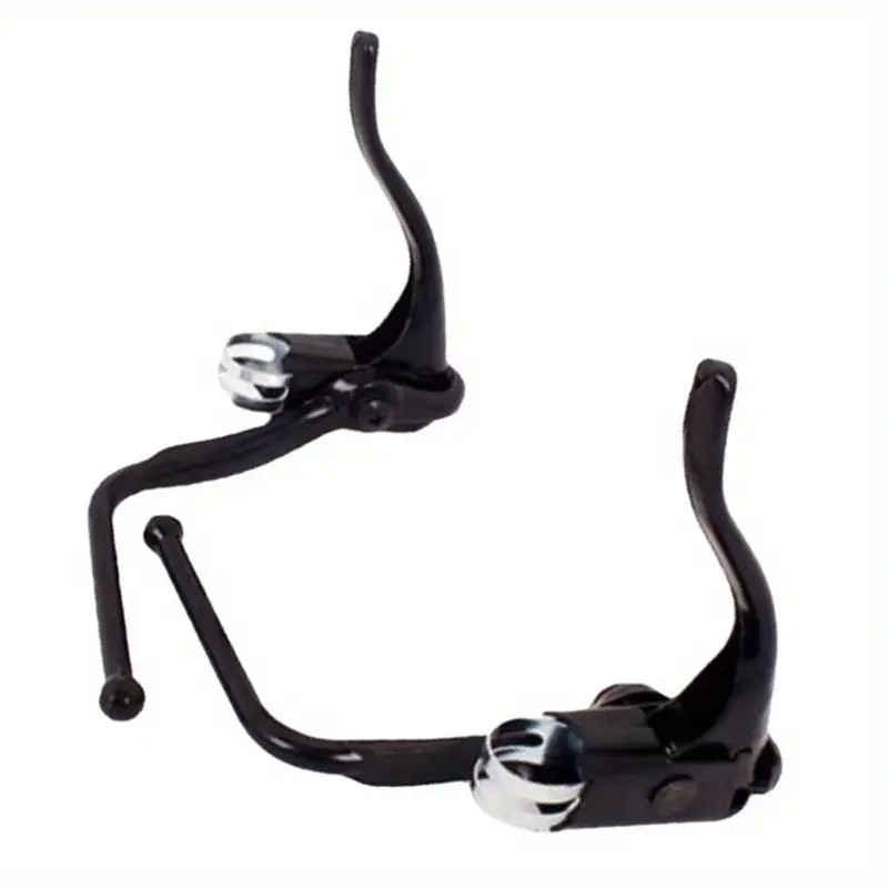 Kit Levier de frein vélo double commande Gauche et Droit Noir