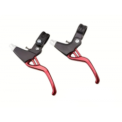 Kit Levier de frein Alu Rouge Gauche et Droit