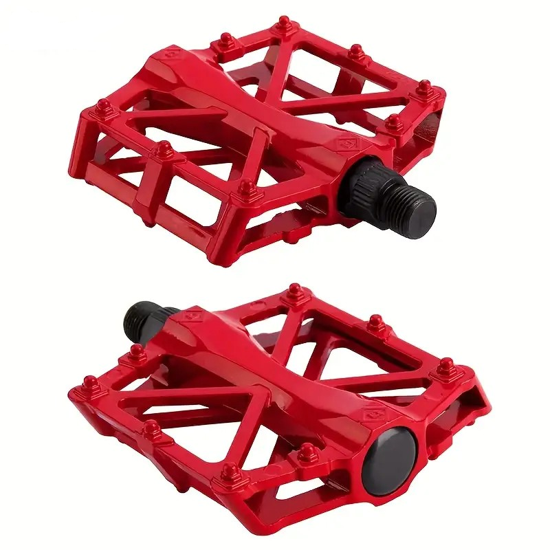 Pédales Vélo Aluminium X Rouge 9/16 Pédales Vélo Aluminium X Rouge 9/16