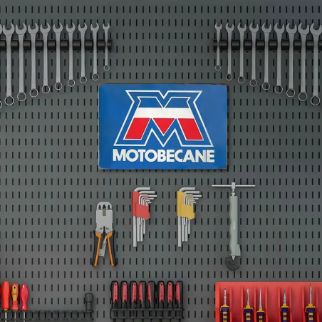 Plaque Murale Métal "MOTOBECANE" Art Déco Vintage