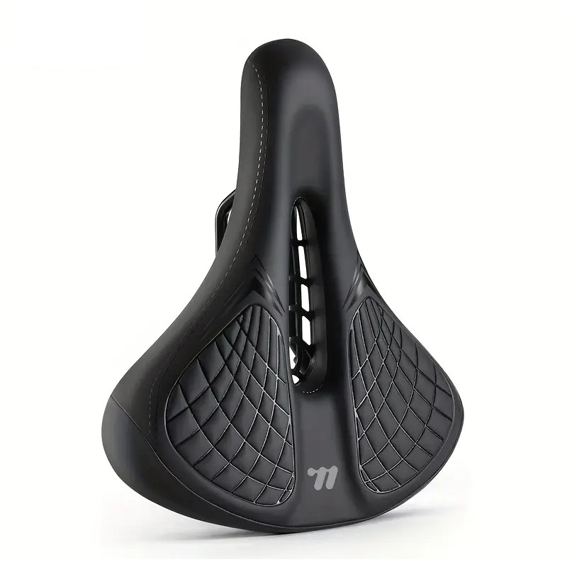 Selle Vélo WB Respirante Confortable Noir