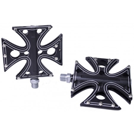 Pédales Vélo Croix de Malte 9/16