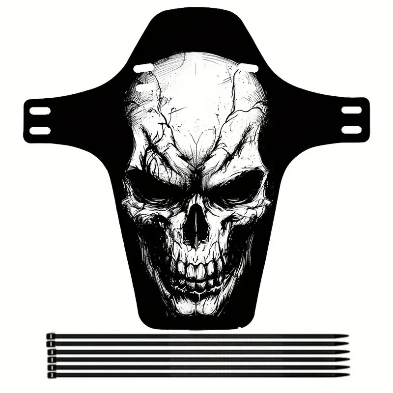 Garde-Boue Avant ou Arrière Noir Skull XL