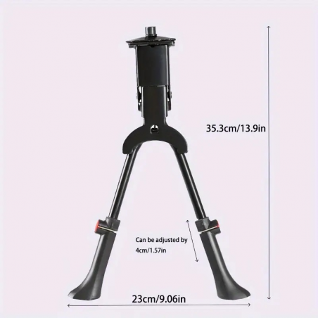 Béquille centrale ajustable vélo 26 / 29 Pouces