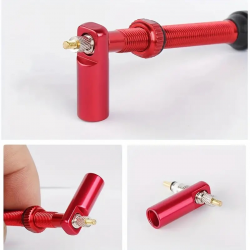 VALVE TUBELESS PRESTA CUSTOM ROUGE 60MM (X2)