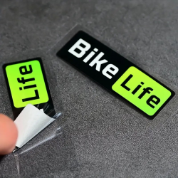 Sticker de cadre Bike Life Vert (Lot de 2)