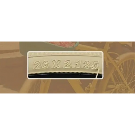 Pneu Vélo crème 26 pouces Knobby 26 x 2.125 Crème 57-559 Pneu Vélo crème 26 pouces Knobby 26 x 2.125 Crème 57-559