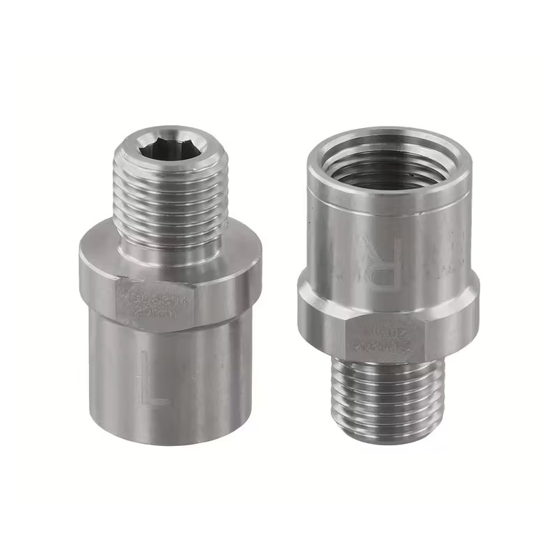 Adaptateur de pédalier 1/2 à 9/16 Argent